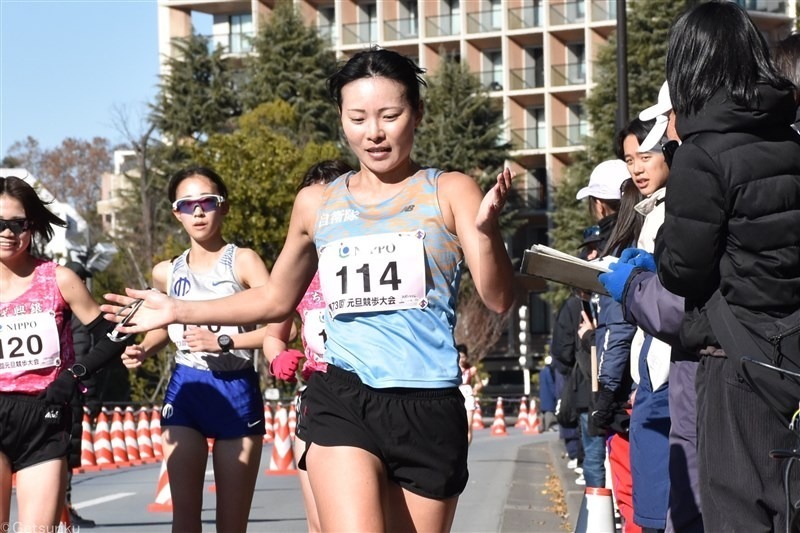 現役ラストレースの河添香織