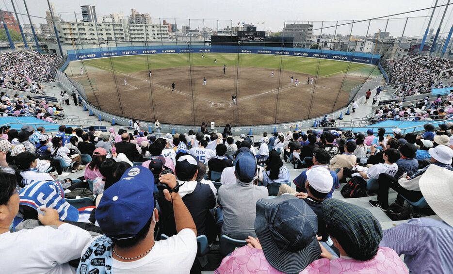 中日の２軍本拠地となっているナゴヤ球場＝名古屋市中川区露橋で