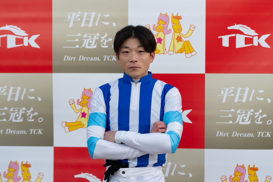 東京2歳優駿牝馬をプラウドフレールで勝利した張田昂騎手 (C)東京シティ競馬