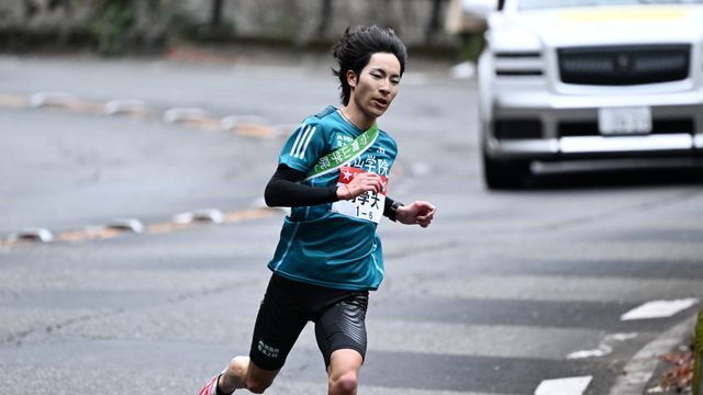 6区で区間新記録を出した青山学院大学の野村昭夢選手(写真：アフロ)