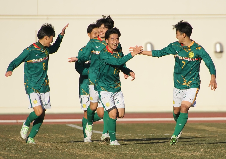 静岡学園イレブン(写真＝矢島公彦)