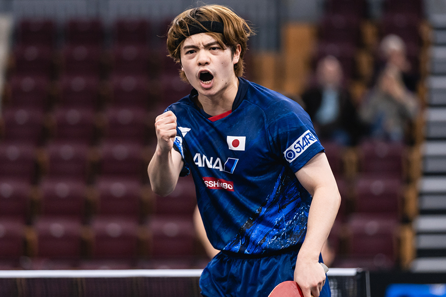 宇田幸矢 PHOTO:World Table Tennis