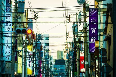 吉原風景『看板』（写真：著者提供）