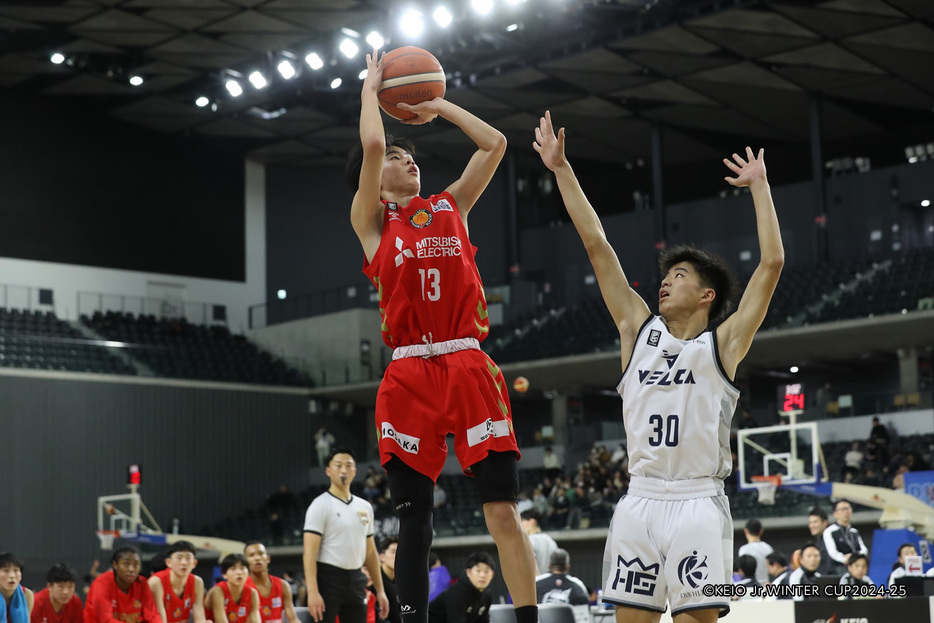 23得点を奪った名古屋D U15の#13藤田翔