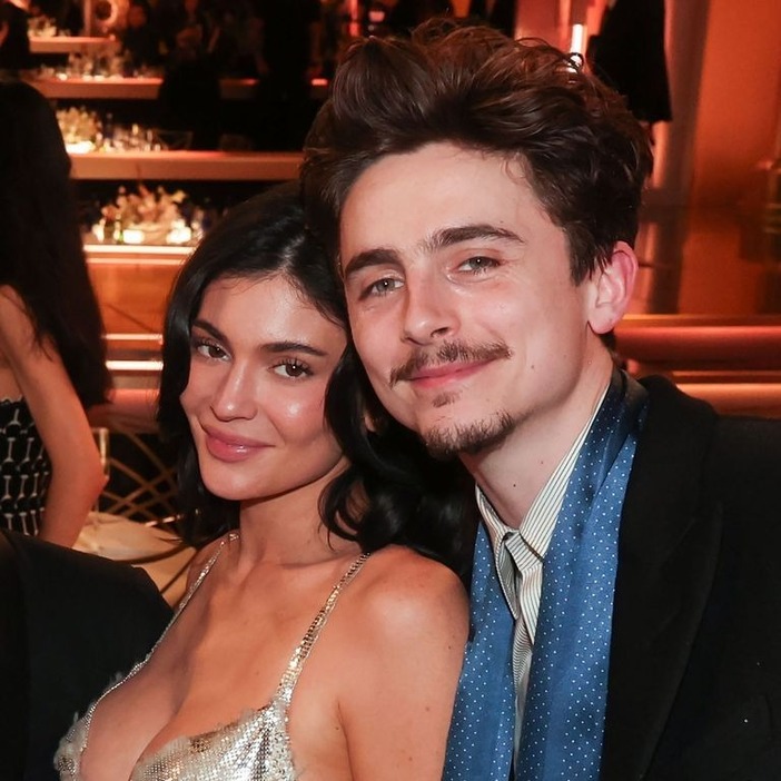 Getty Images カイリー・ジェンナー（Kylie Jenner）、ティモシー・シャラメ（Timothee Chalamet）