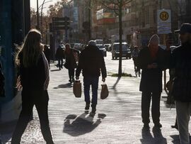 Shoppers in Berlin, Germany. Photographer: Krisztian Bocsi/Bloomberg