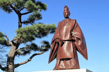 静岡県牧之原市にある田沼意次の銅像（出所：写真AC）