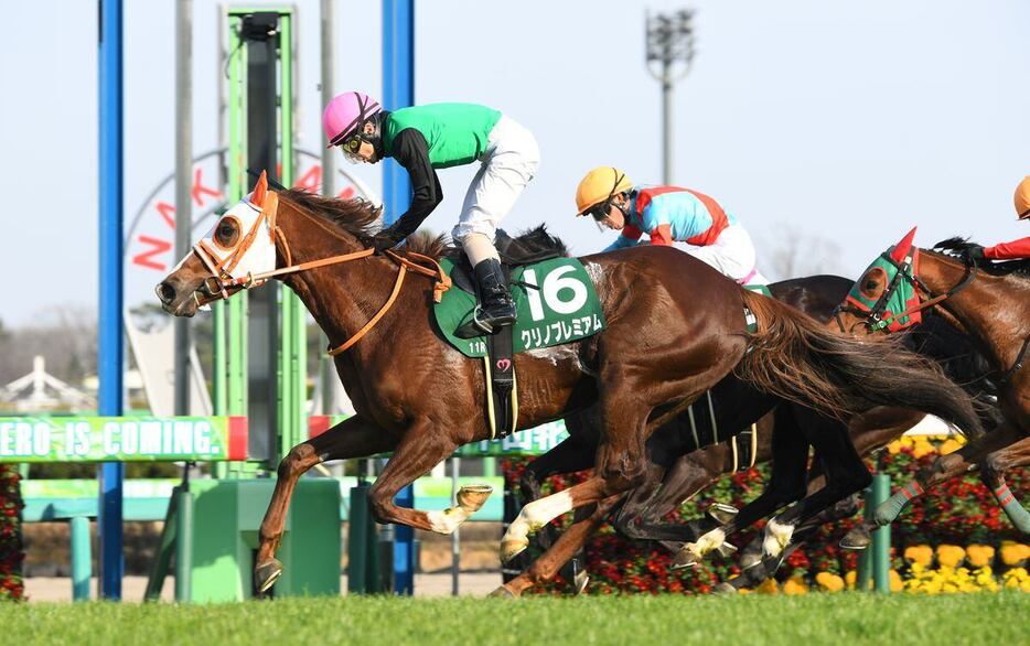 2022年のGⅢ中山牝馬Sを勝ったクリノプレミアム