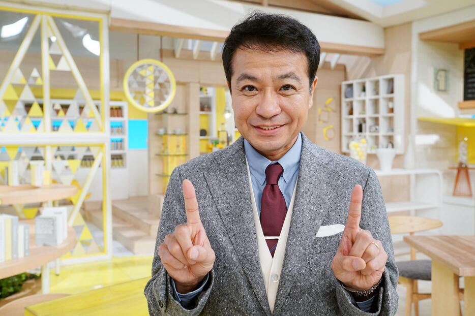 「シューイチ」のMCを務める中山秀征さん＝日本テレビ提供