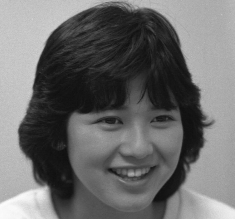 石川秀美＝1982年撮影