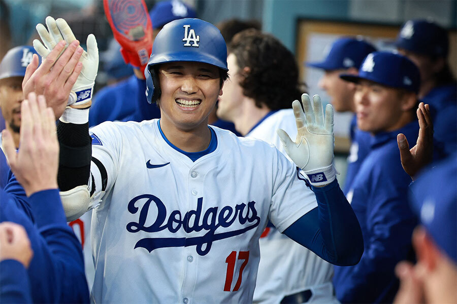 ドジャース・大谷翔平【写真：ロイター】