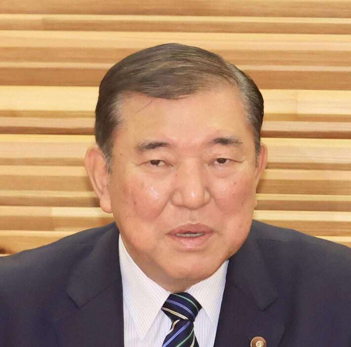 石破茂首相（春名中撮影）