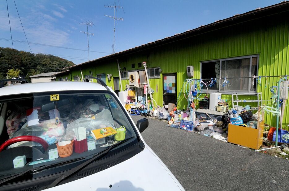 亡くなった上田美由紀死刑囚の自宅　©文藝春秋