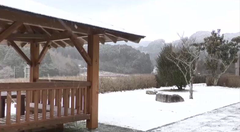 福岡県内に降った雪（9日）