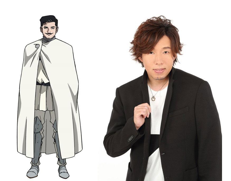 「チ。 －地球の運動について－」に登場するシュミット（左）とシュミットを演じる日野聡さん（C）魚豊／小学館／チ。－地球の運動について－製作委員会