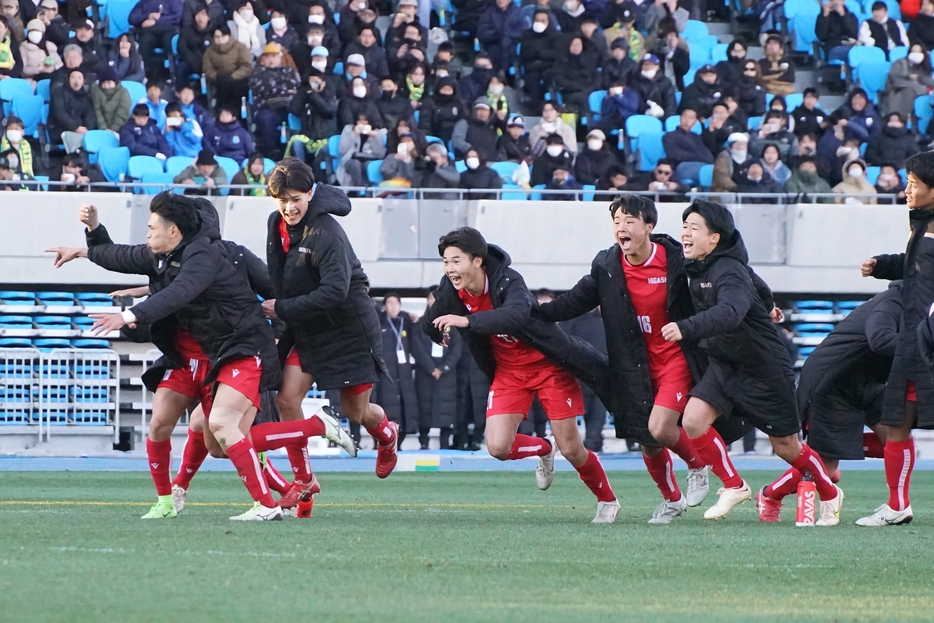 東福岡イレブン(写真＝矢島公彦)