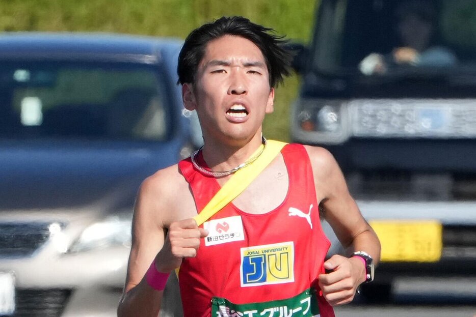 城西大の往路７位に貢献したエース・斎藤将也