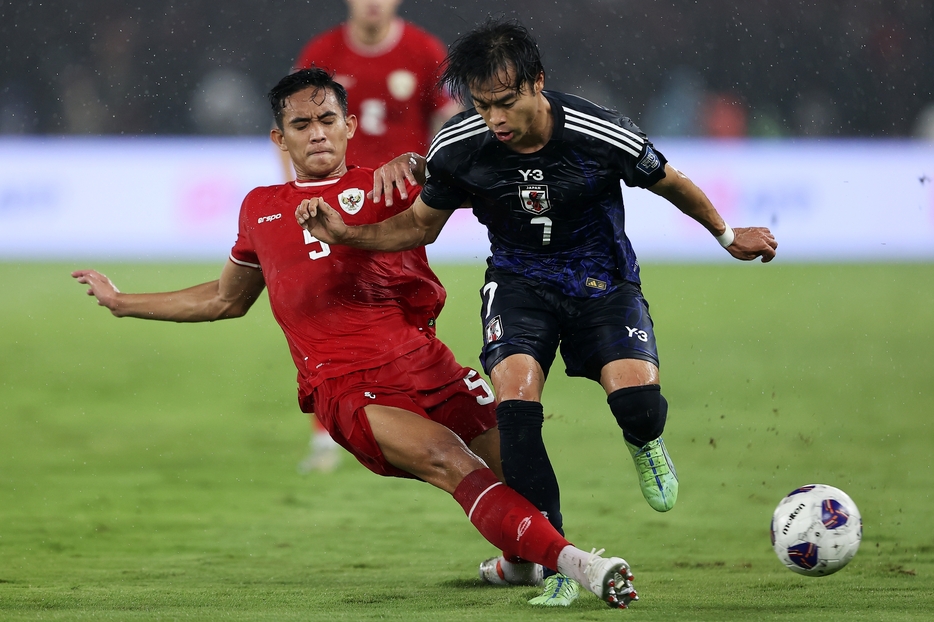 日本代表のウイングバック(C)Getty Images