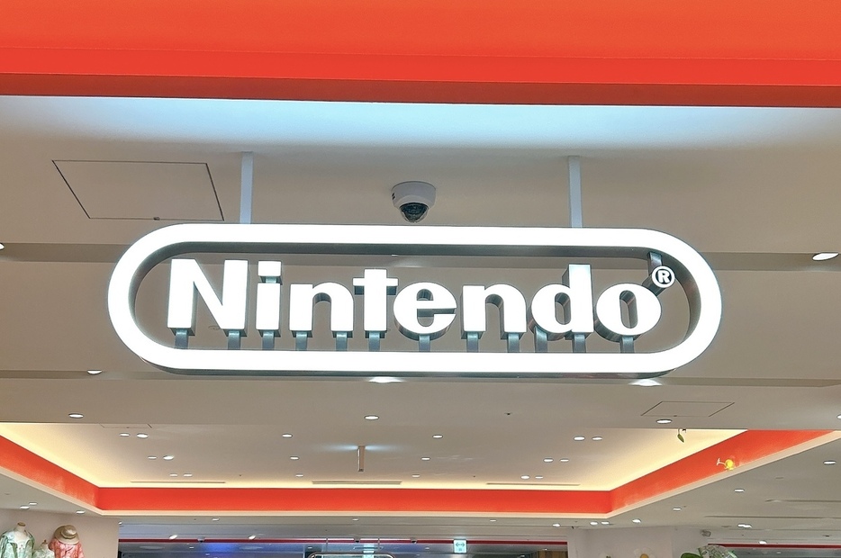 Nintendo TOKYOの看板写真