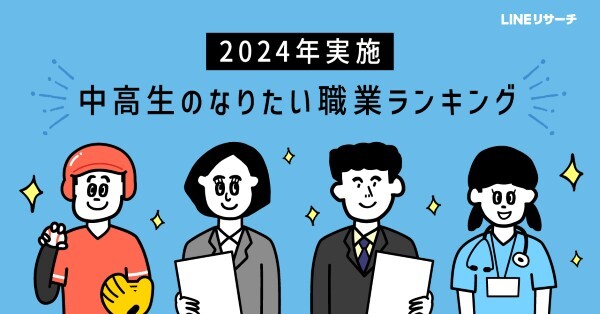 中高生のなりたい職業調査　高校生は男女ともに公務員がトップ！　