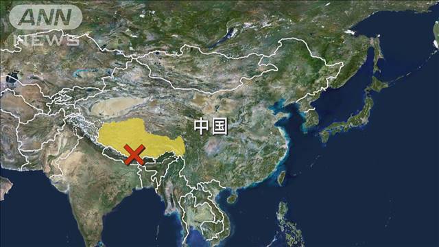 "中国チベット自治区でM7.1の地震　死者や生き埋めの情報も"