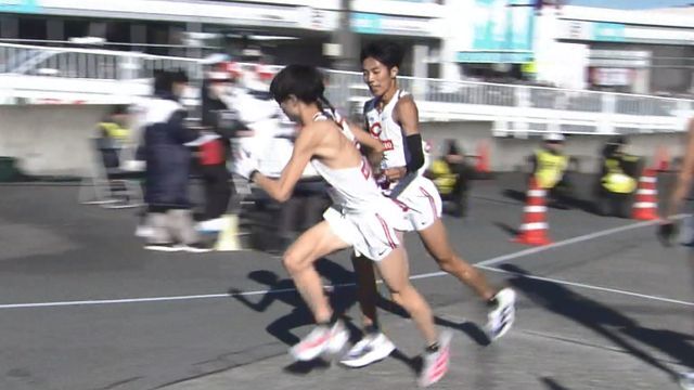 2区溜池一太選手の快走で中央大が首位キープ