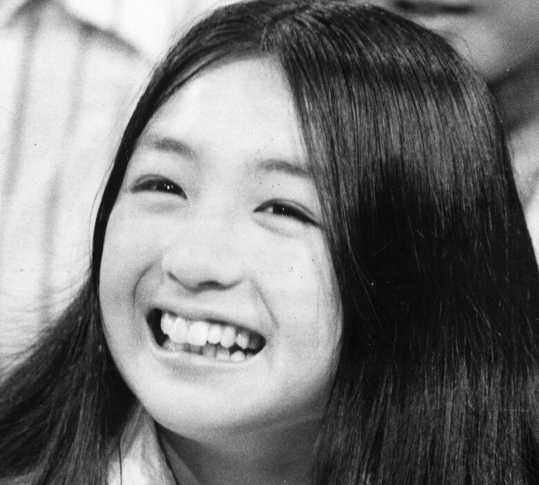 香坂みゆき＝1975年撮影