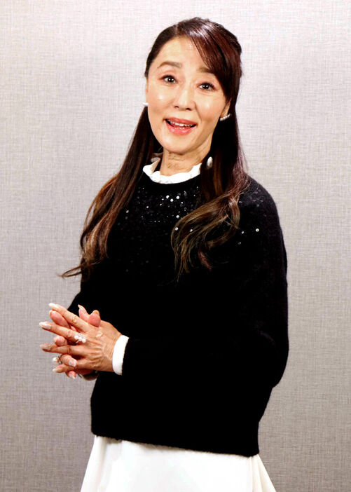 震災から３０年を迎える地元・神戸について語った浅野ゆう子（カメラ・筒井　政也）