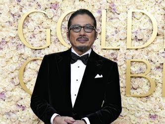 ゴールデン・グローブ賞の授賞式に出席した真田広之さん＝ＡＰ