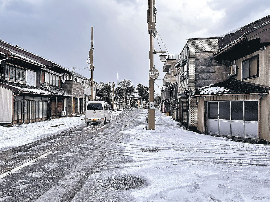 まるごとホテル化の舞台となる新湊地区