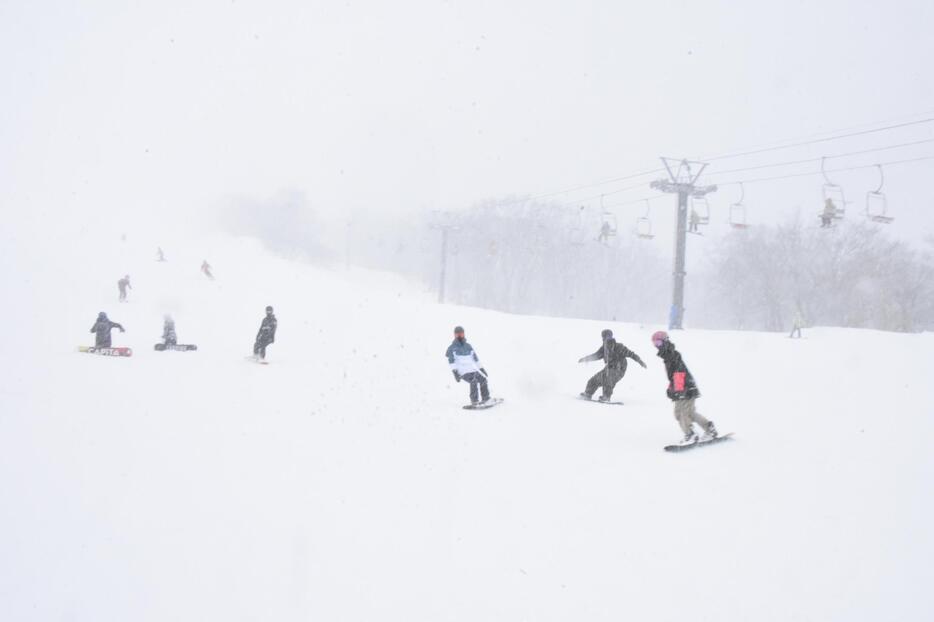 長野県白馬村のスキー場