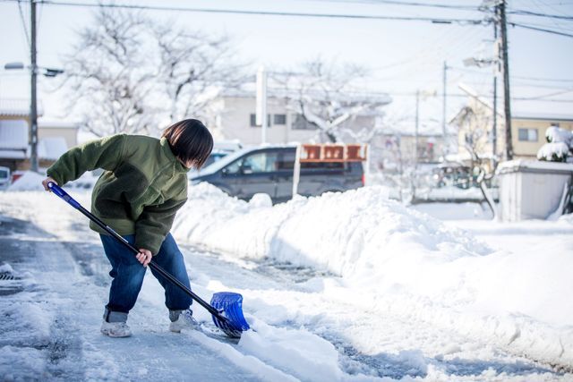 雪への備えを（写真:イメージマート）