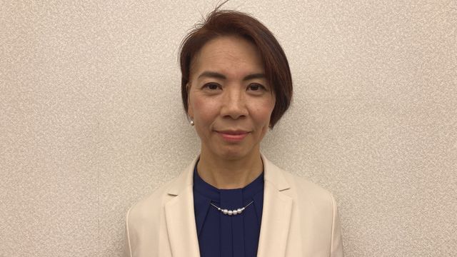 出馬を表明した藤田美保氏(52)