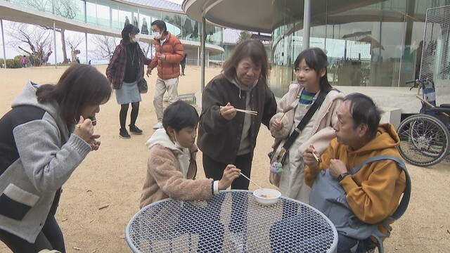 屋島山上の「やしまーる」で開かれたイベント　5日