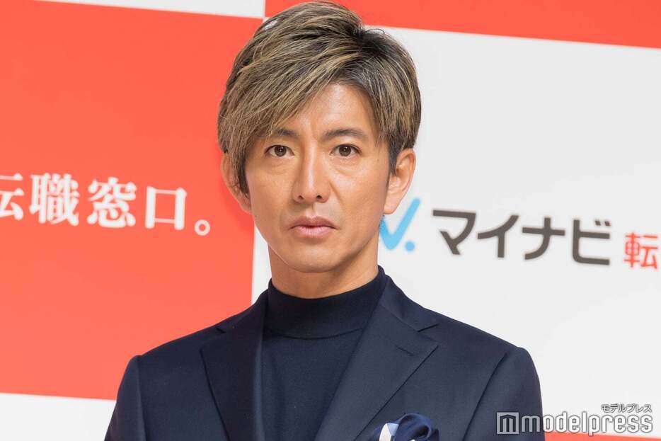 新TVCM発表会に出席した木村拓哉