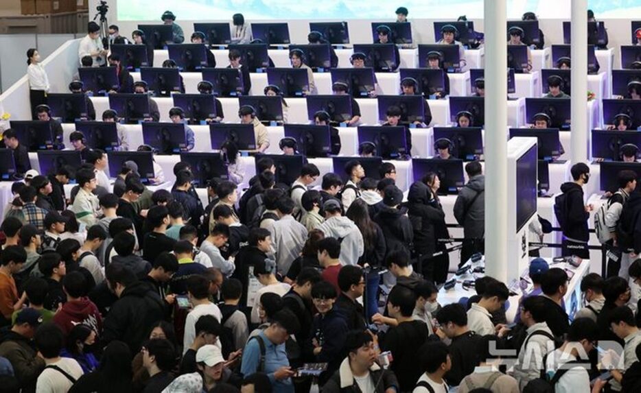 釜山で開かれた国際ゲーム展示会「G-star 2024」(c)NEWSIS