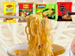 5カ国のインスタント麺アレンジ