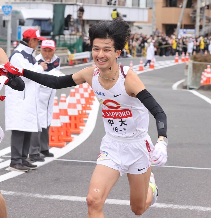 中大8区の佐藤大介（代表撮影）