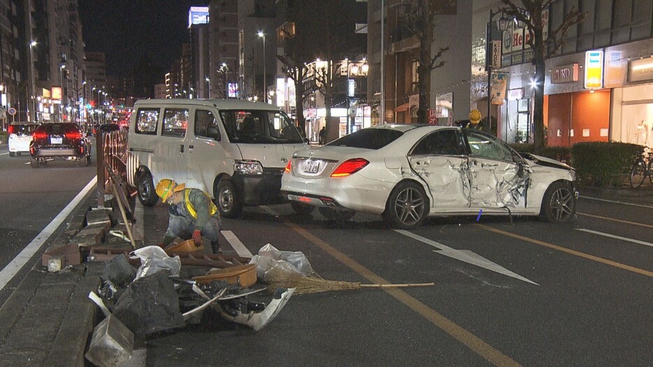 事故があった現場 名古屋市千種区