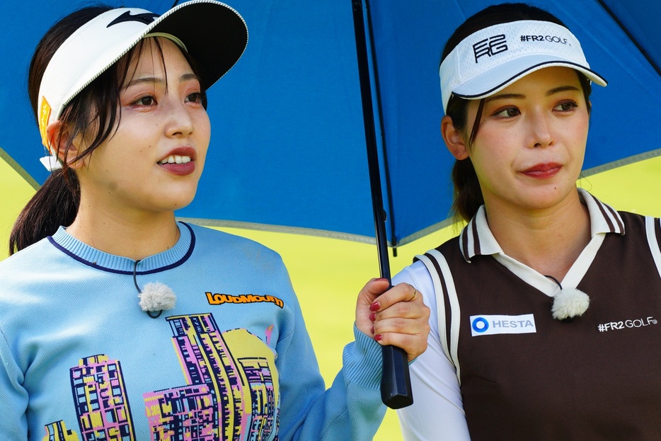 (写真左より)幡野夏生と中野なゆ