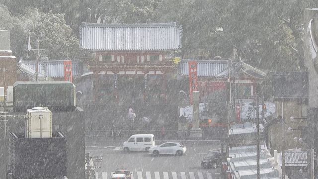 京都市内（10日午前10時ごろ）