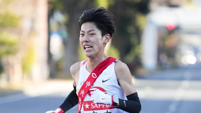 1区で区間賞の快走をみせた吉居駿恭選手(写真：アフロ)