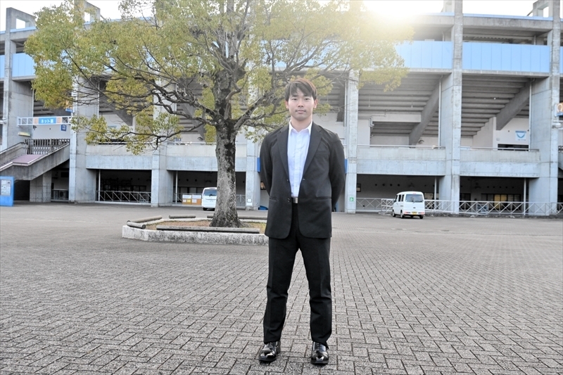 韓国プロ野球「ロッテ・ジャイアンツ」のスカウトを務める臼井さん