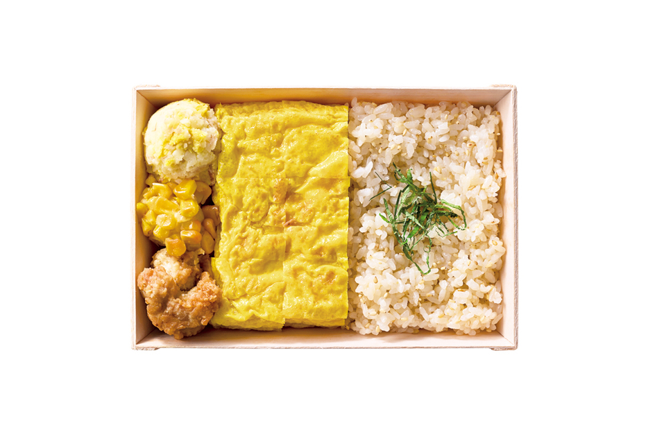 『おとまつ　つきぢ　松露』玉子焼屋のたまごやき弁当（1296円）