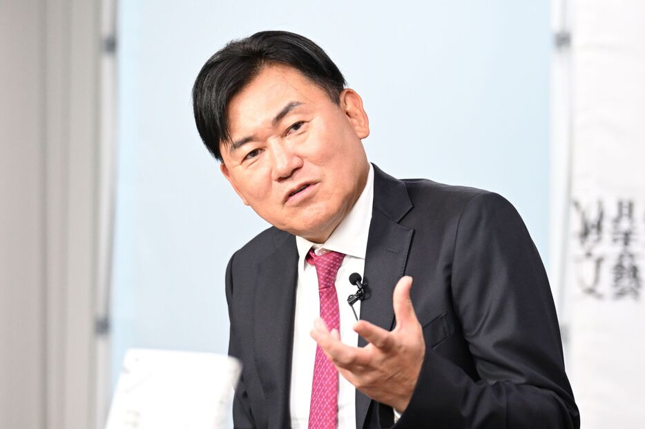 楽天社長の三木谷浩史氏　©文藝春秋