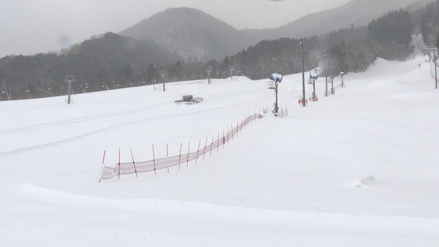 ひるぜんベアバレースキー場　真庭市蒜山本茅部　午前11時ごろ