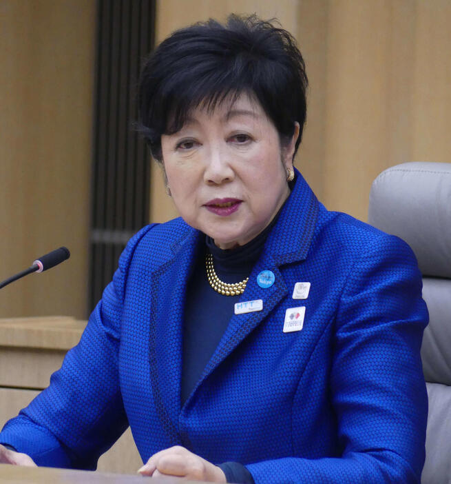 小池百合子都知事（2025年1月6日撮影）