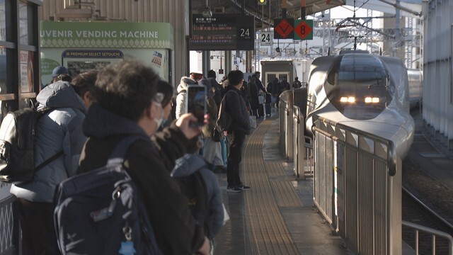 JR岡山駅　1月4日