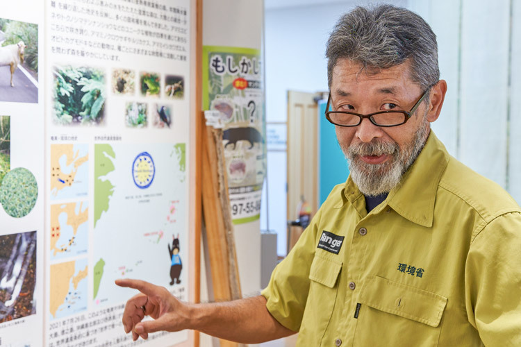 阿部愼太郎さん（国立環境研究所提供）