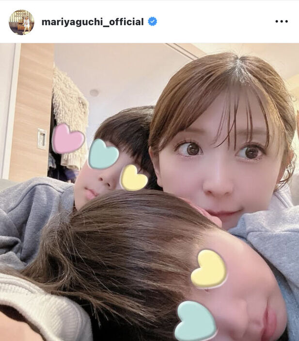 矢口真里のインスタグラム（＠ｍａｒｉｙａｇｕｃｈｉ＿ｏｆｆｉｃｉａｌ）より